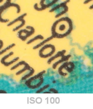 example of low ISO quality