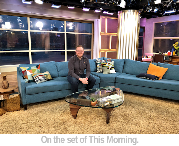 on the set of this morning