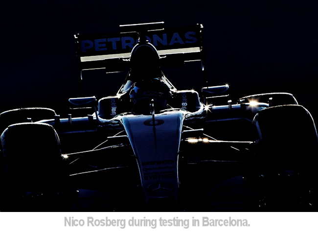 Steve's image of Nico Rosberg.